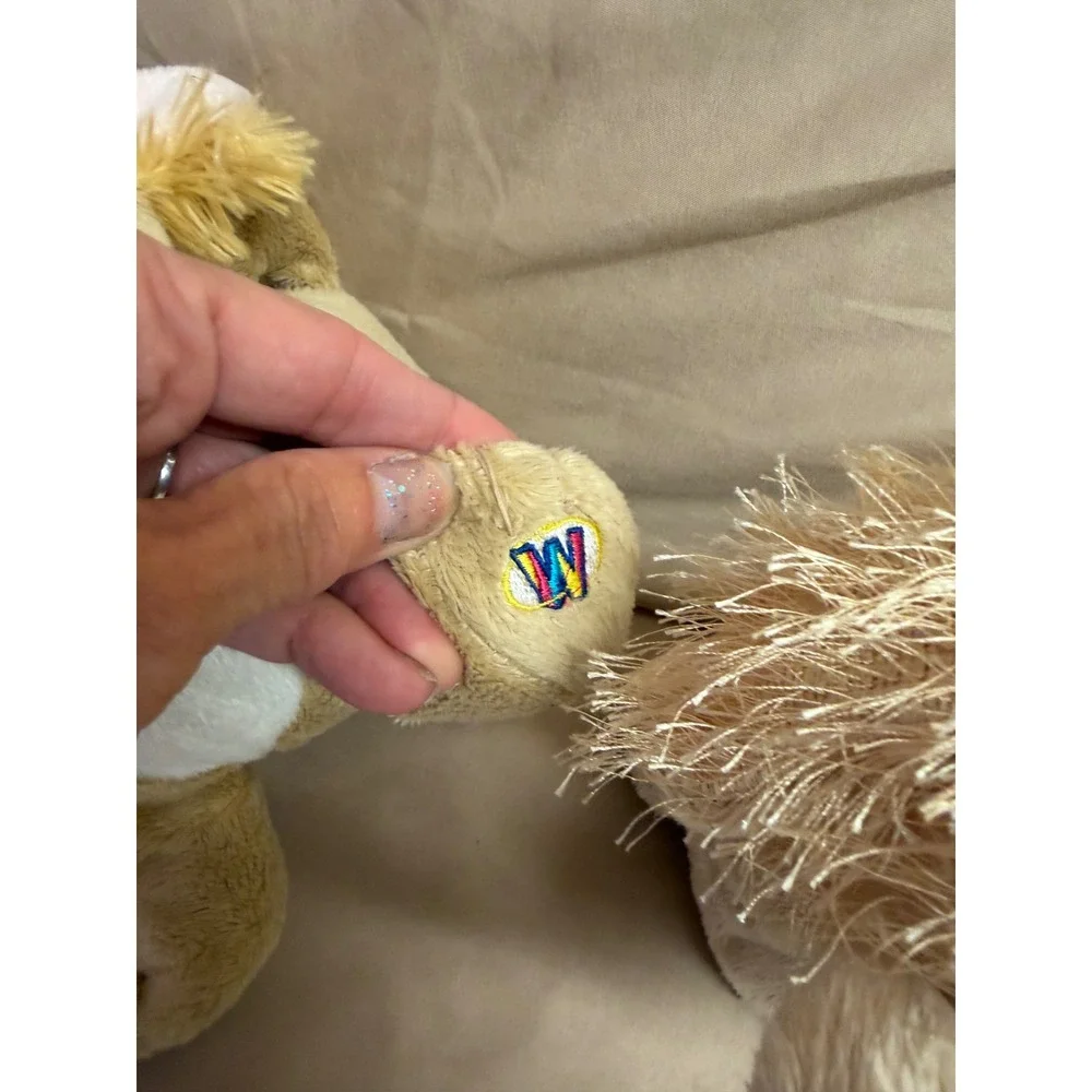 Ganz Webkinz Plush Bundle Chihuahua Scruffy Puppy Lion Stuffed Animal Lot of 3